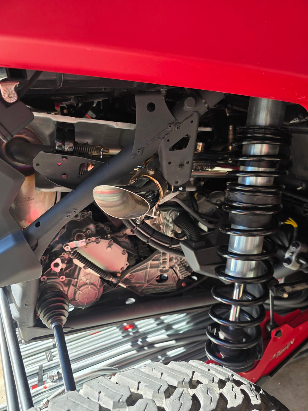 Customer photo review of RPM Can-Am X3 E-Valve 3" Electronic Dump Valve Exhaust / Mid pipe
