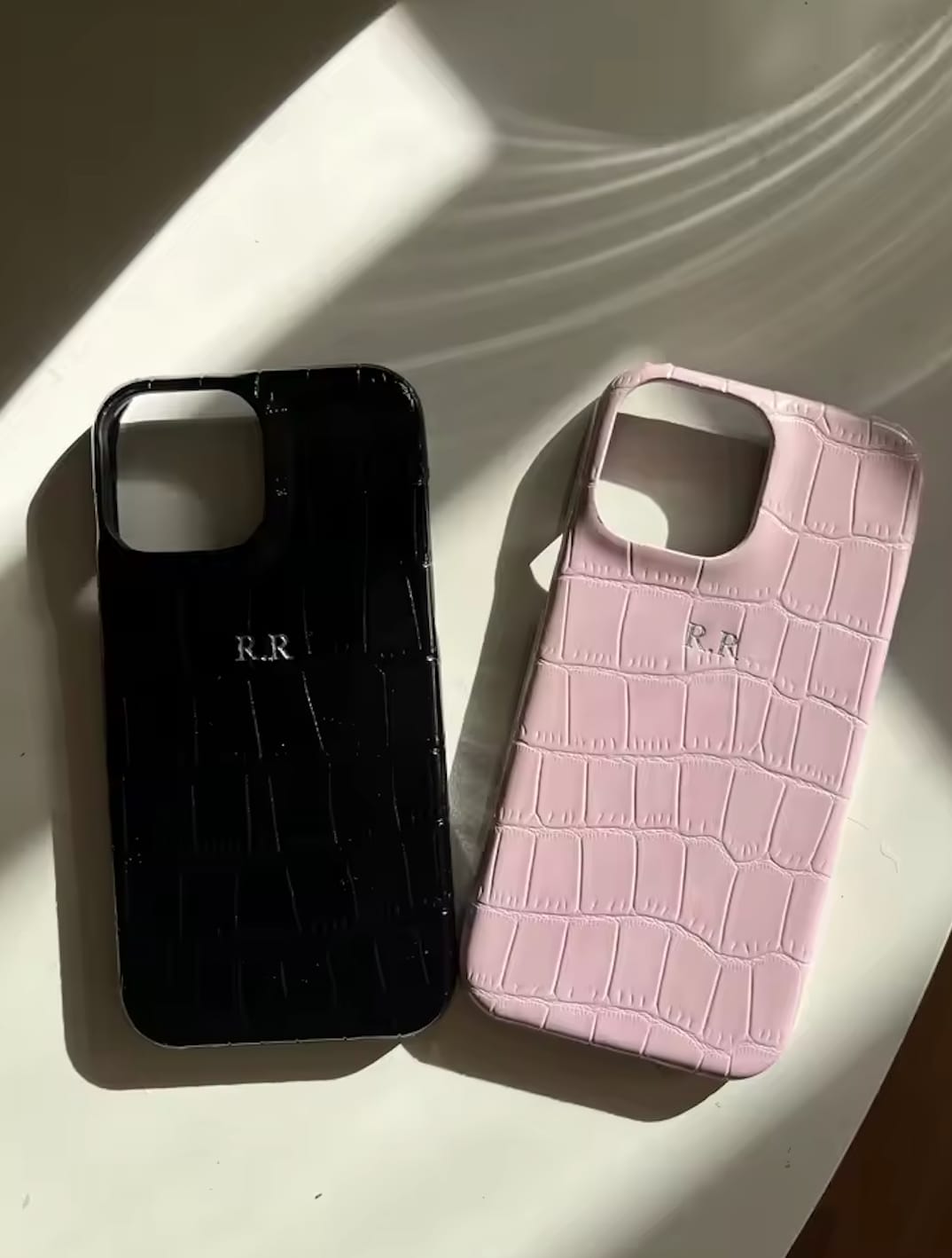 Customer photo review of Signature Croc Phone Case