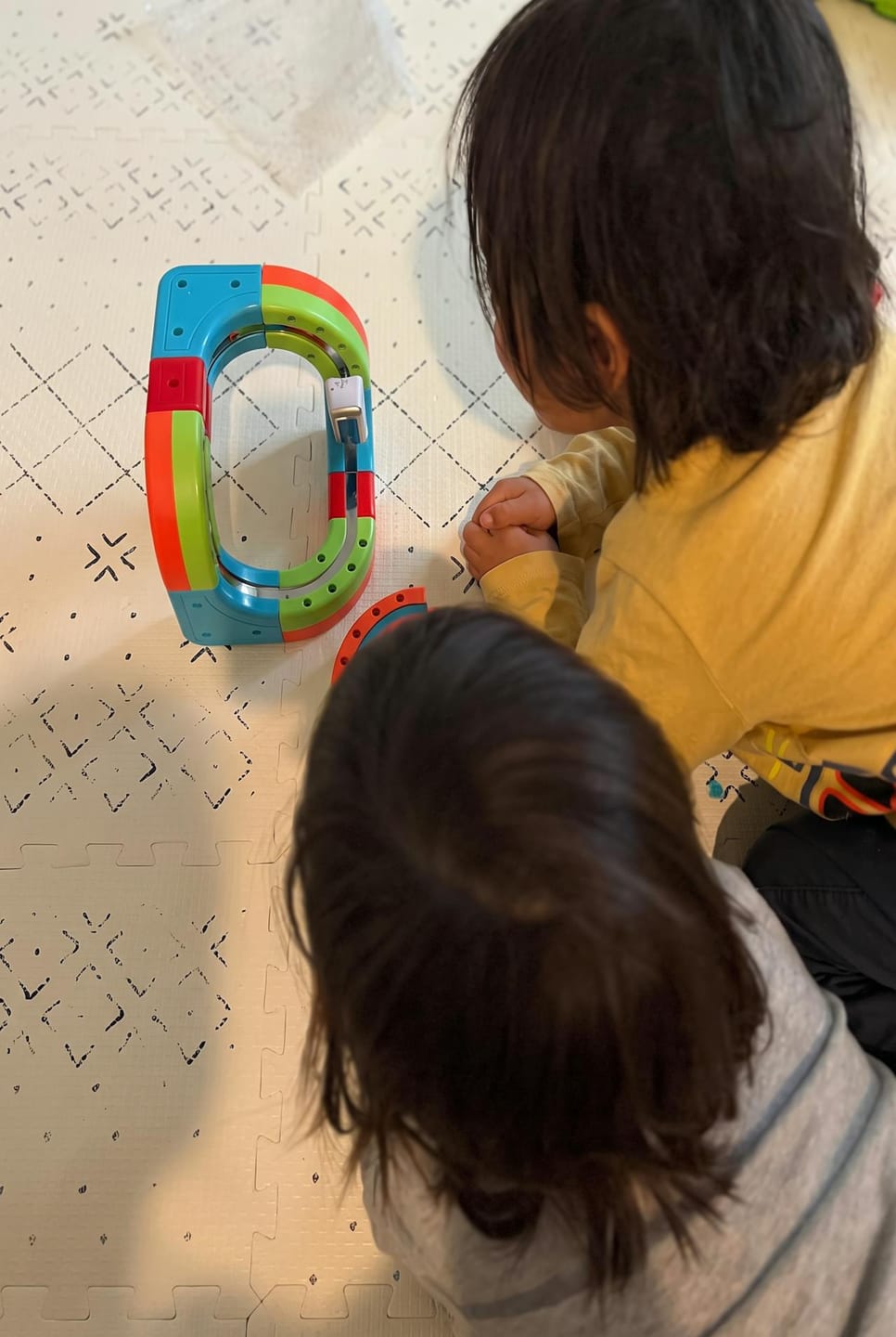 Customer photo review of WonderRail™: The Modular 3D Train Track for Curious Little Builders