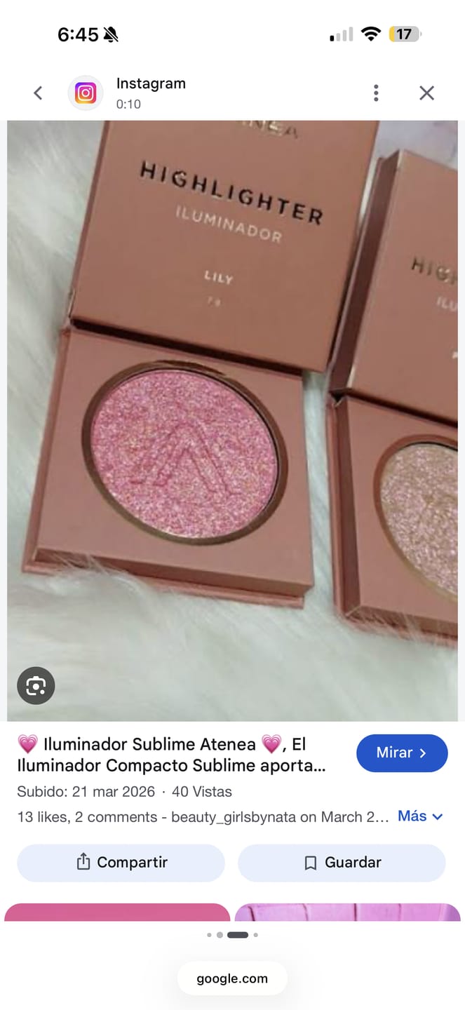 Customer photo review of ILUMINADOR COMPACTO SUBLIME