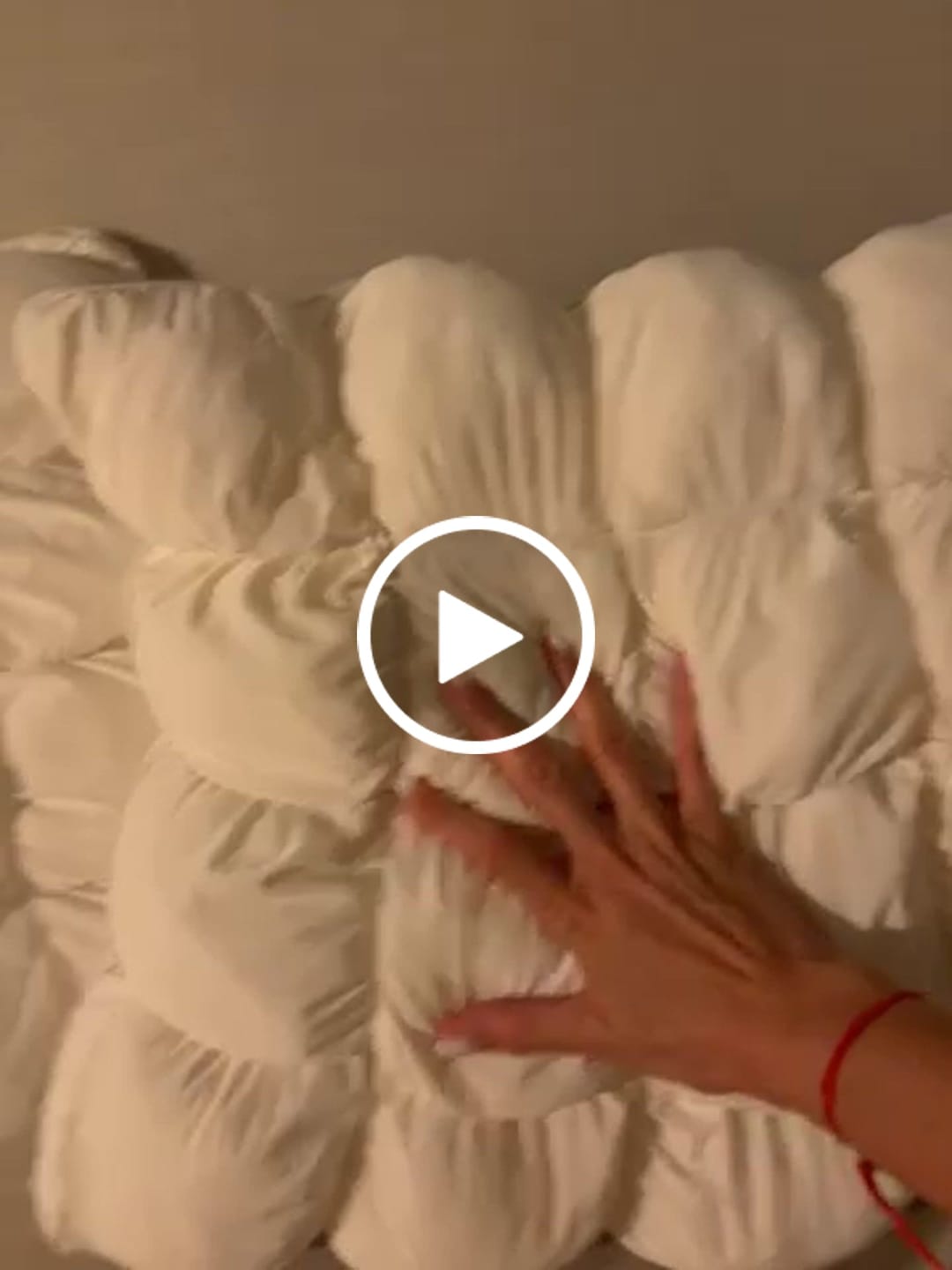 Customer video review of Puff Pillow