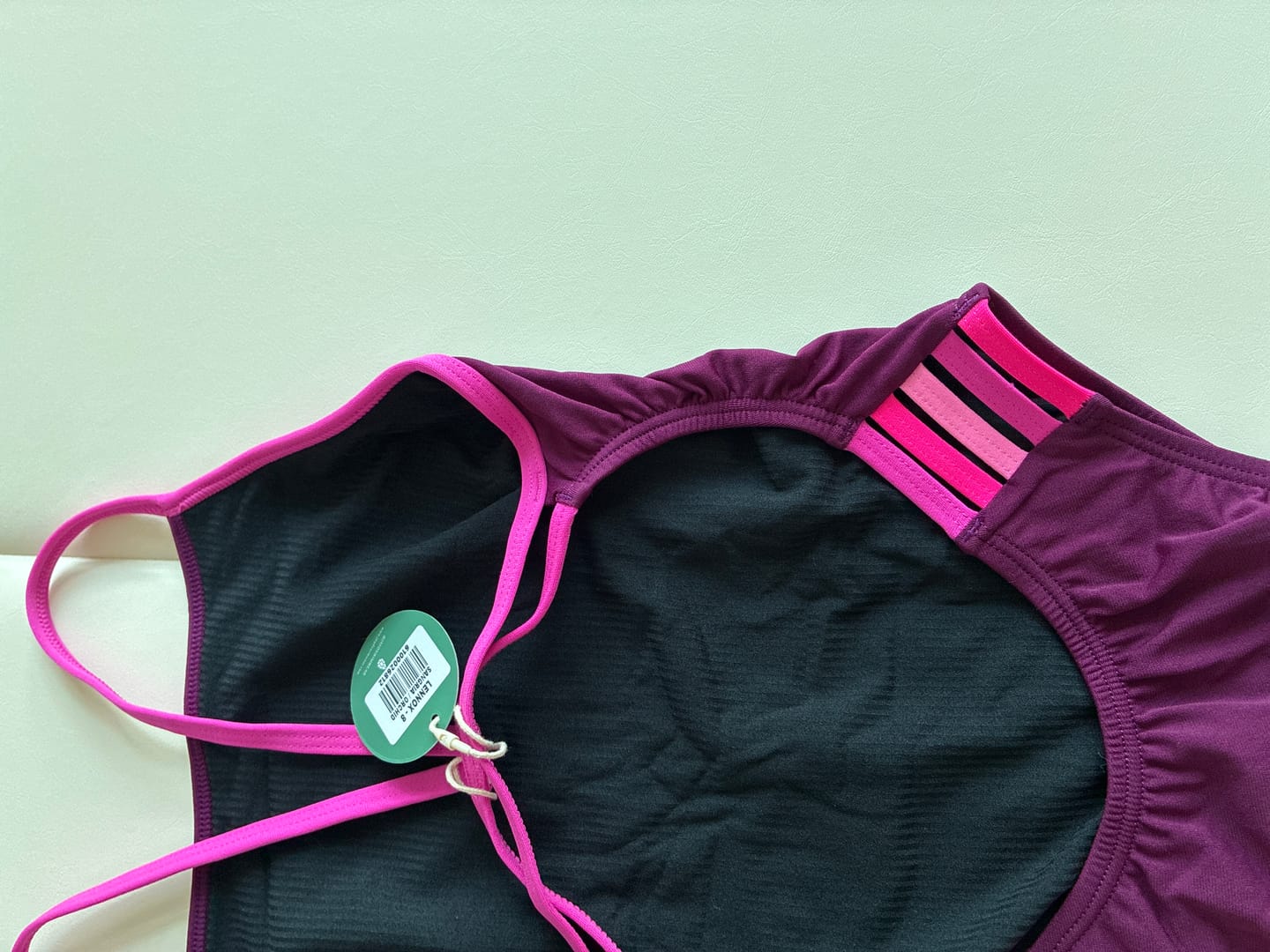 Customer photo review of LENNOX ONE PIECE - Sangria|Orchid