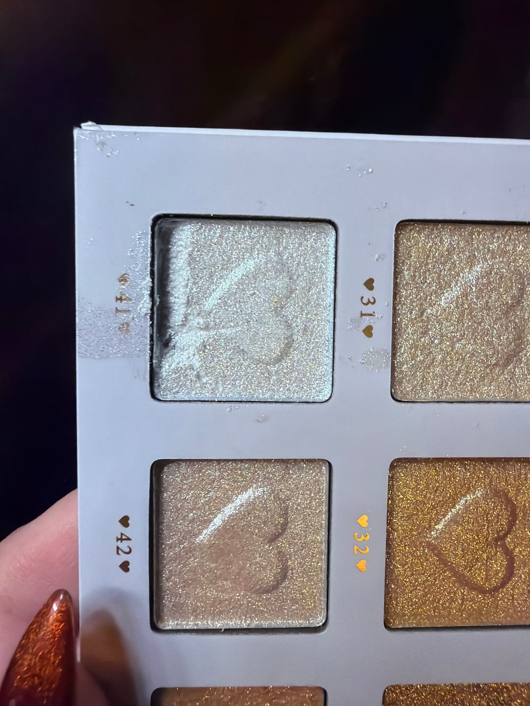 Customer photo review of Wedding Wish XXXL Palette