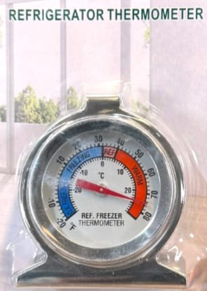 Customer photo review of Refrigerator Thermometer