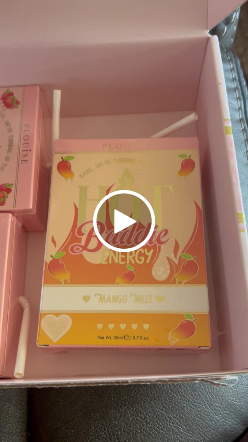 Customer video review of Hot Baddie Energy SPF Lip Conditioner & Lip Oil Duo