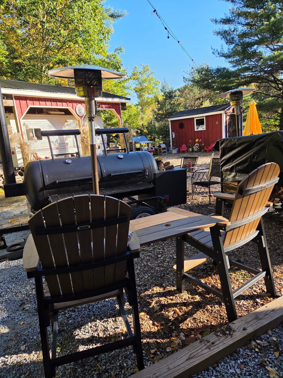 Customer photo review of Counter Height Bistro Tete-a-tete With Cupholders