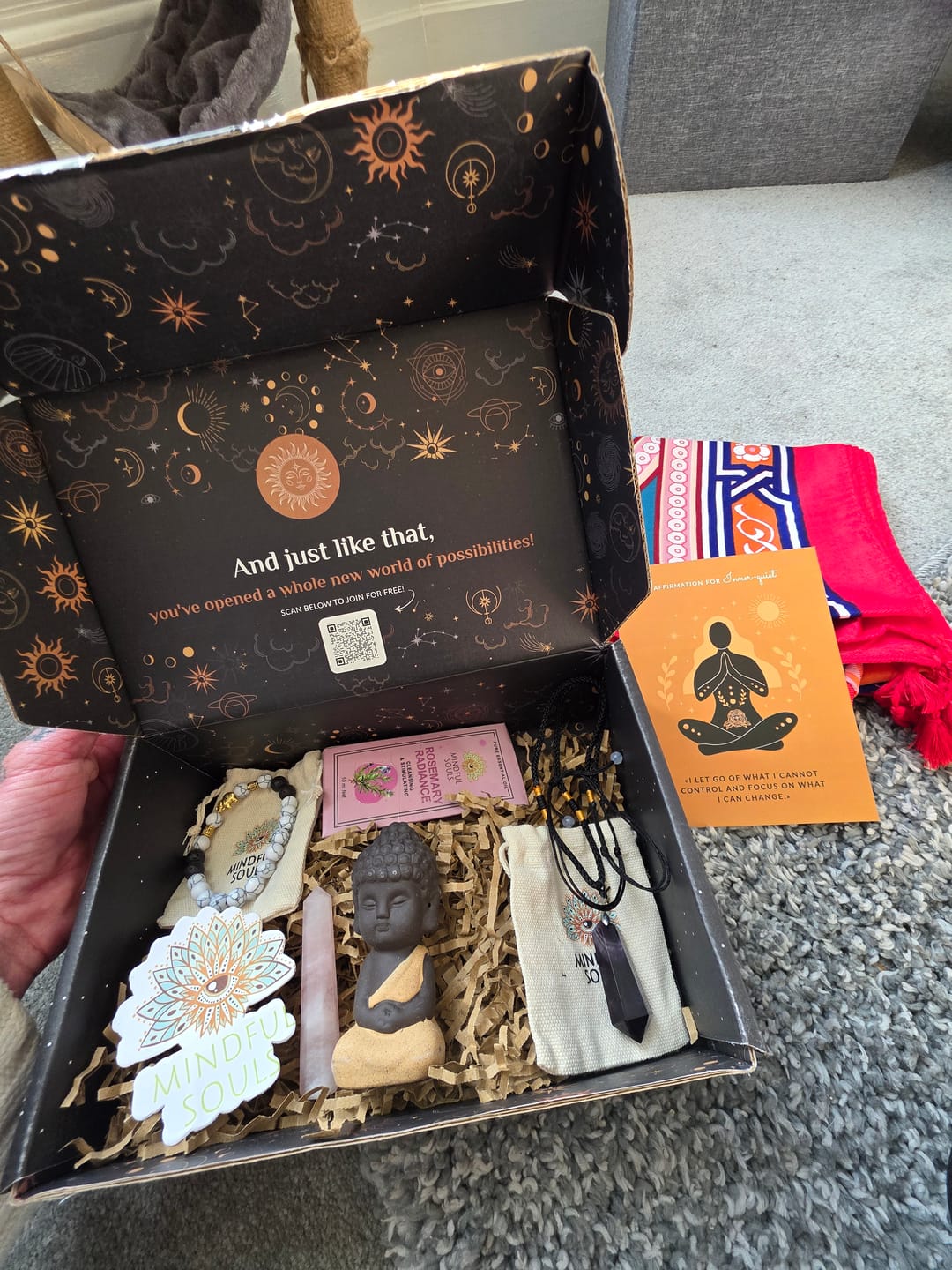 Customer photo review of MINDFUL SUBSCRIPTION BOX