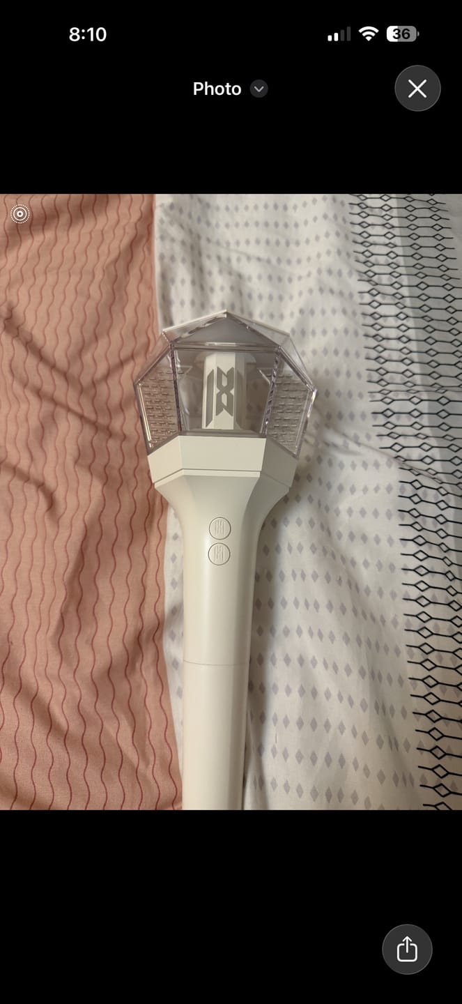 Customer photo review of MONSTA X - OFFICIAL LIGHT STICK VER.3