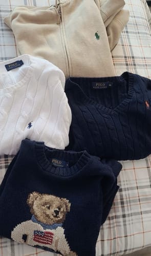 Customer photo review of YSL and Stone Island knitwear supplier list
