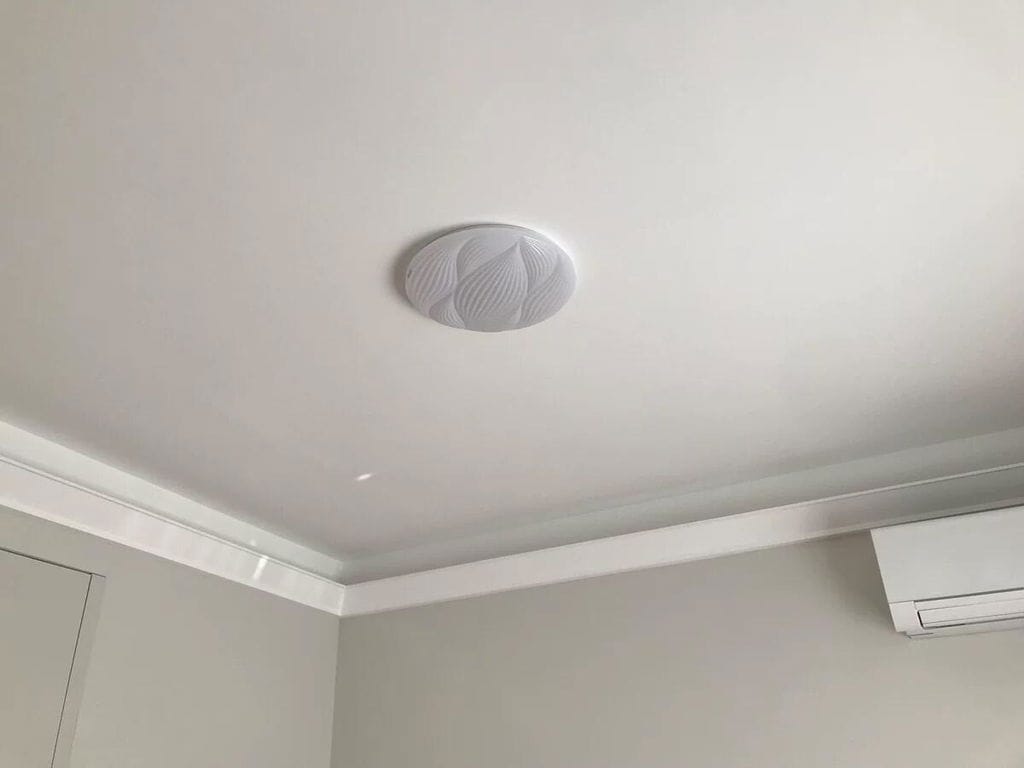 Customer photo review of Ceiling Light, Ultra-Low 7 cm Profile, Textured Shade, 38 cm