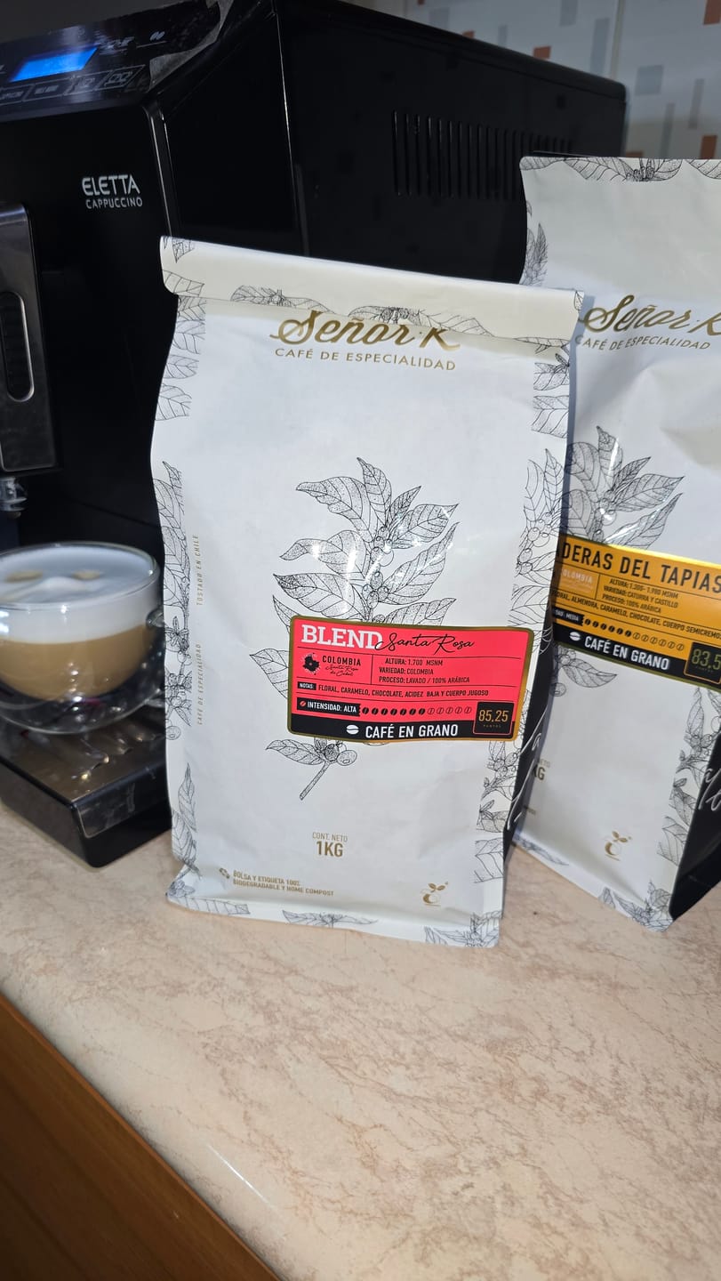 Customer photo review of Colombia | Blend Santa Rosa Bolsa 1 KG | GRANO ENTERO