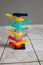 Customer photo review of Track Toys Children's Large Ejection Parking Lot Plastic Toys