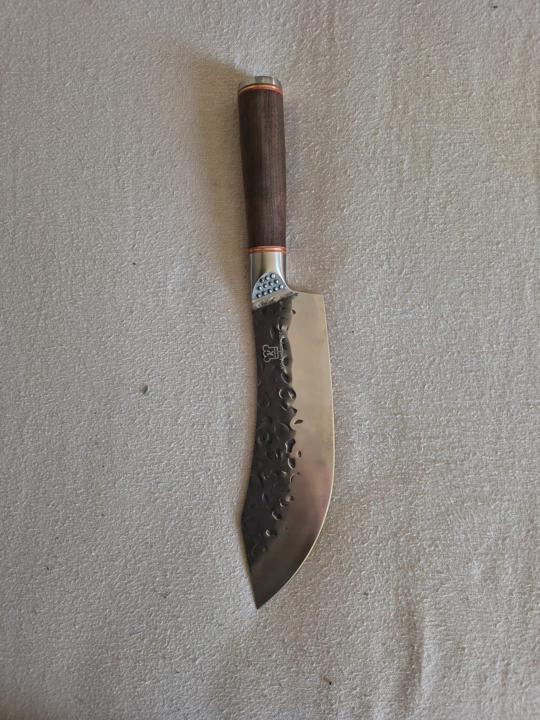 Customer photo review of Rustikales Chefmesser gebogen