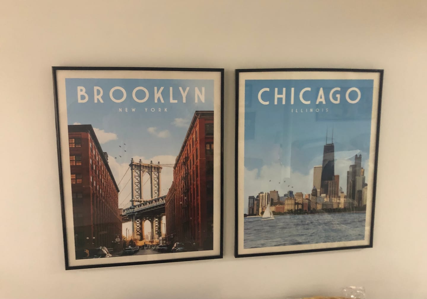 Customer photo review of Brooklyn, New York - Vintage Travel Poster