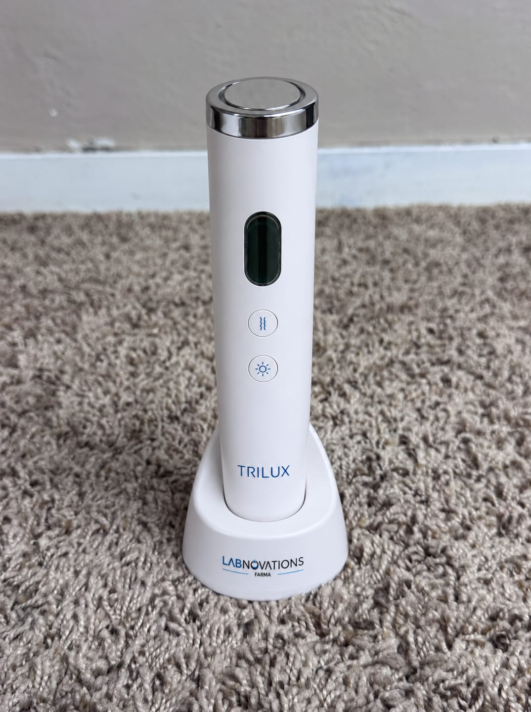 Customer photo review of At-Home LED Light Therapy Device
