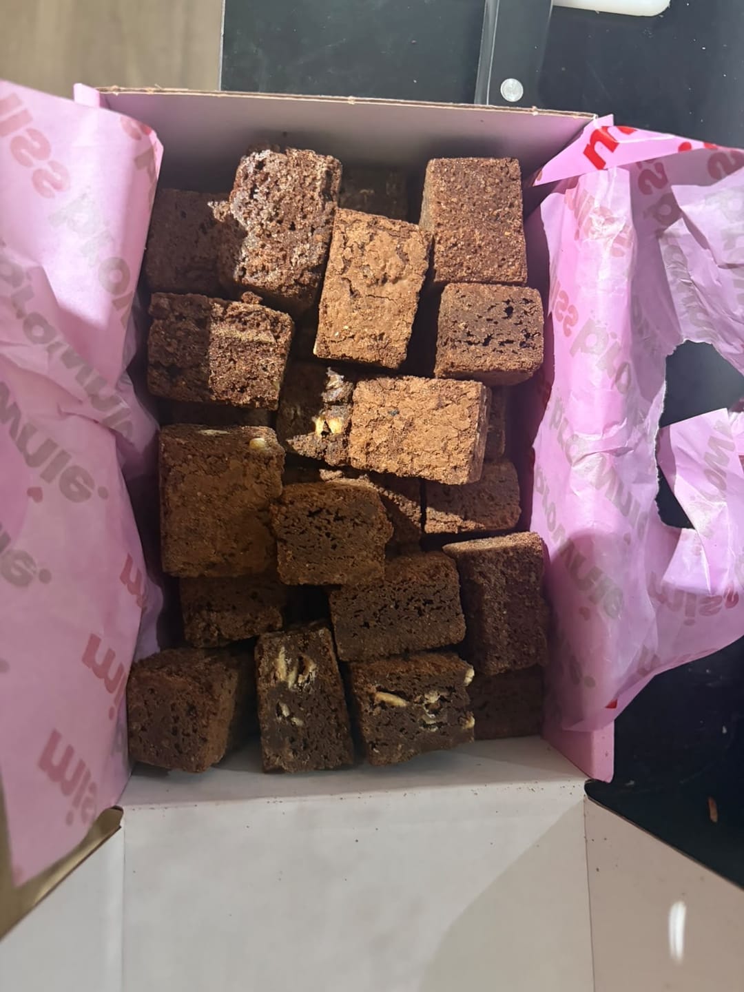 Customer photo review of Brownie Bites