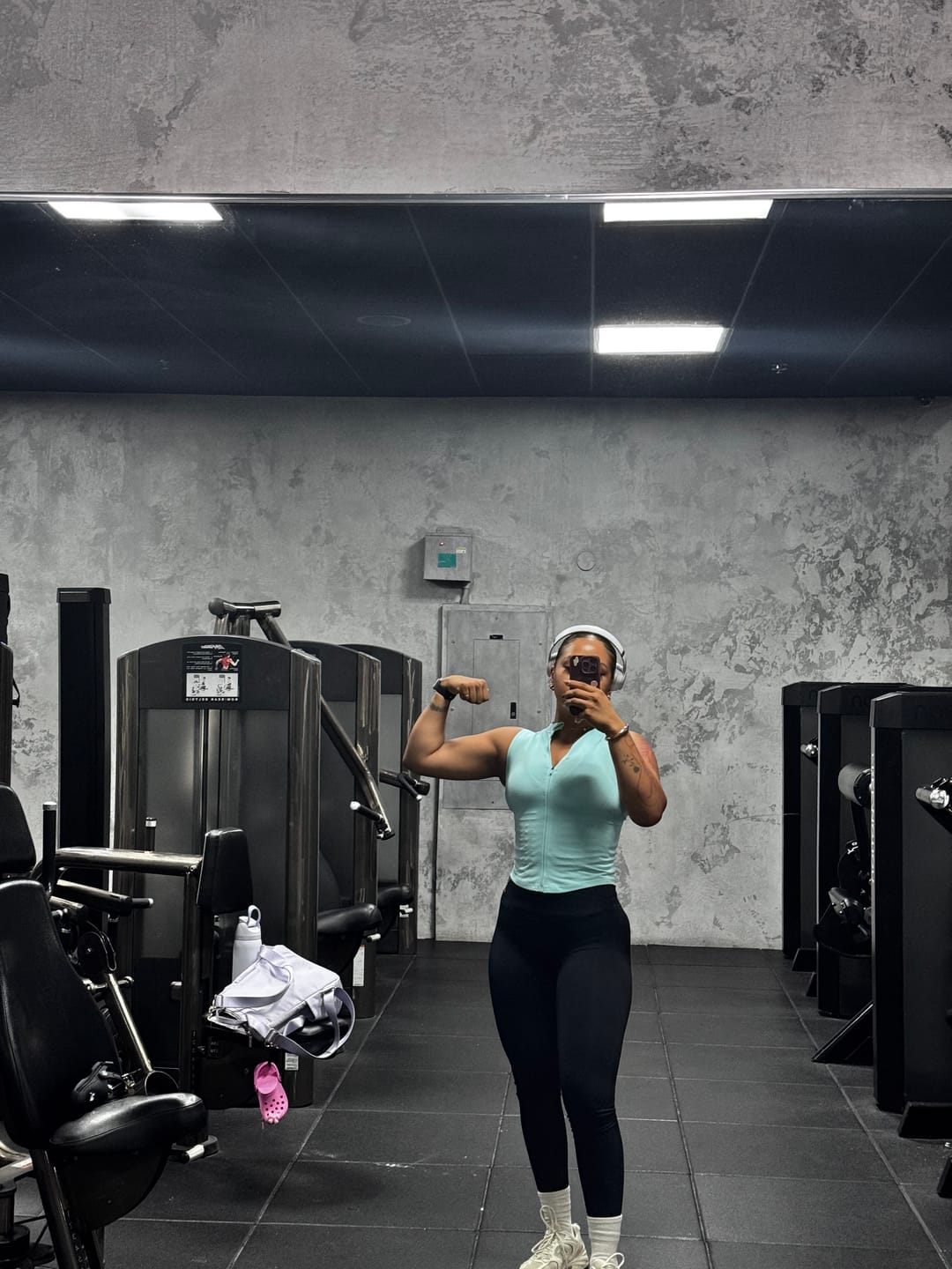 Customer photo review of W4342 - Pulse Seamless Zip Tank