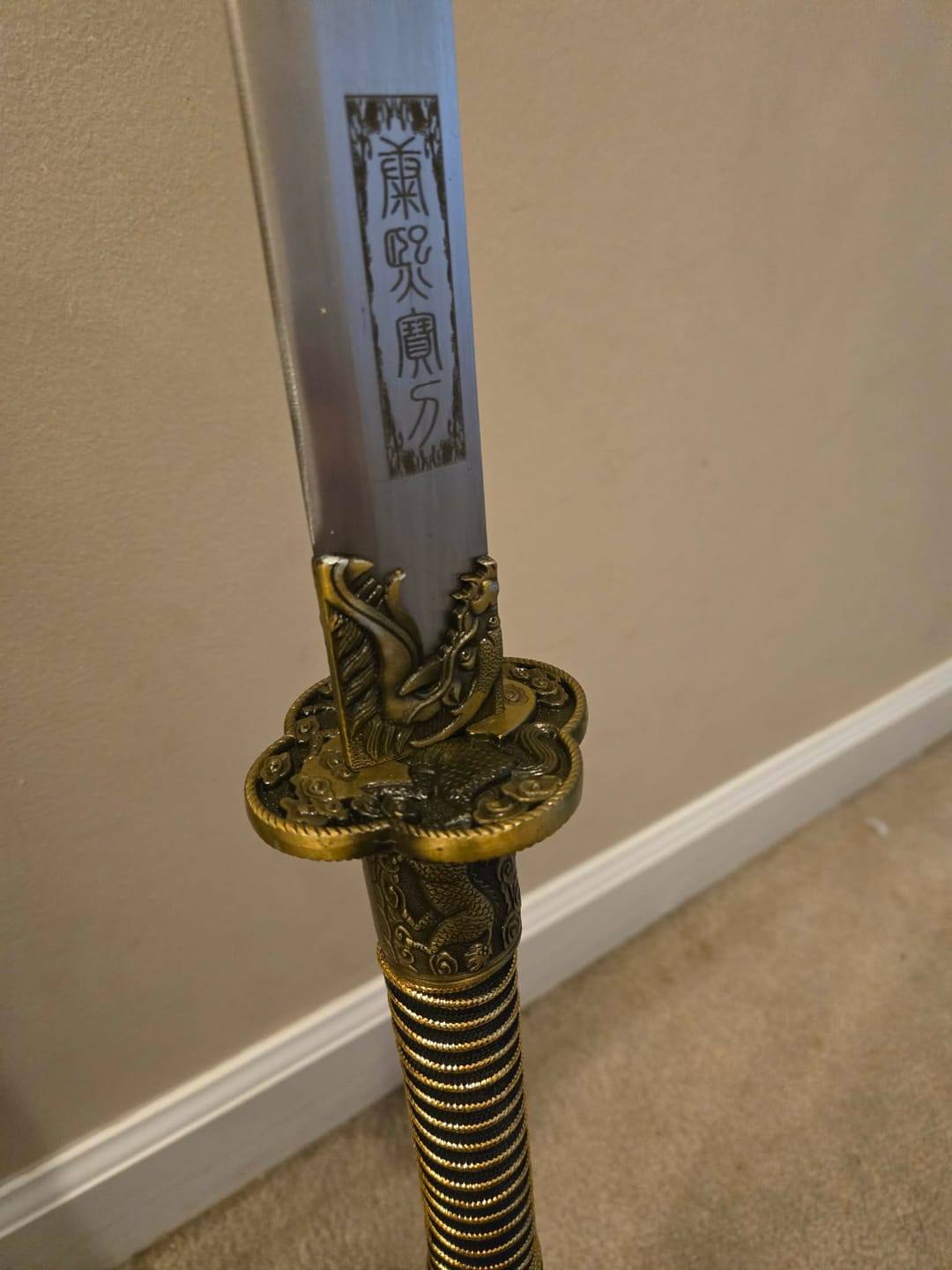 Customer photo review of The Hino Yunikon Handmade Chinese Dao Manganese Steel