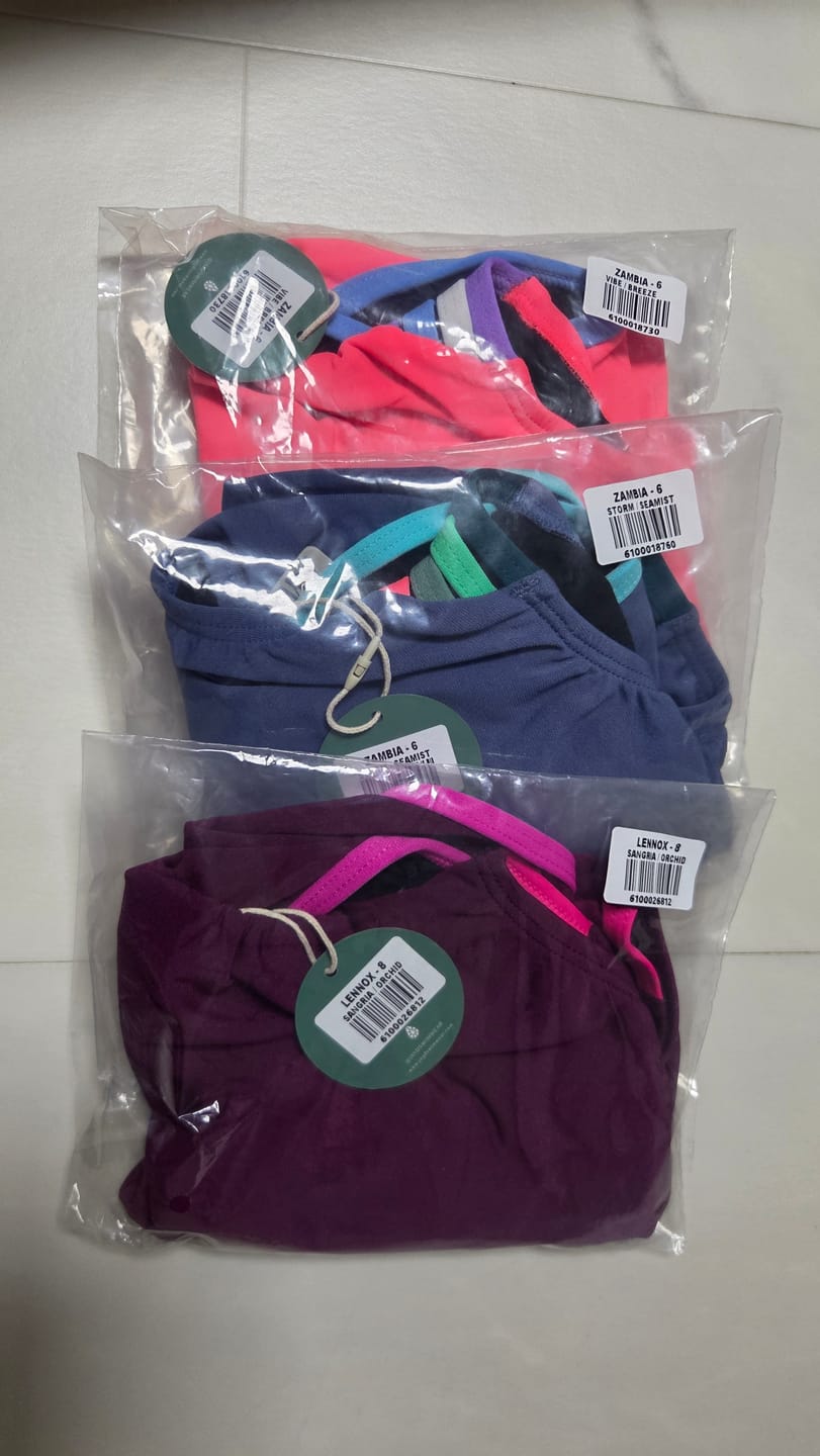 Customer photo review of LENNOX ONE PIECE - Sangria|Orchid