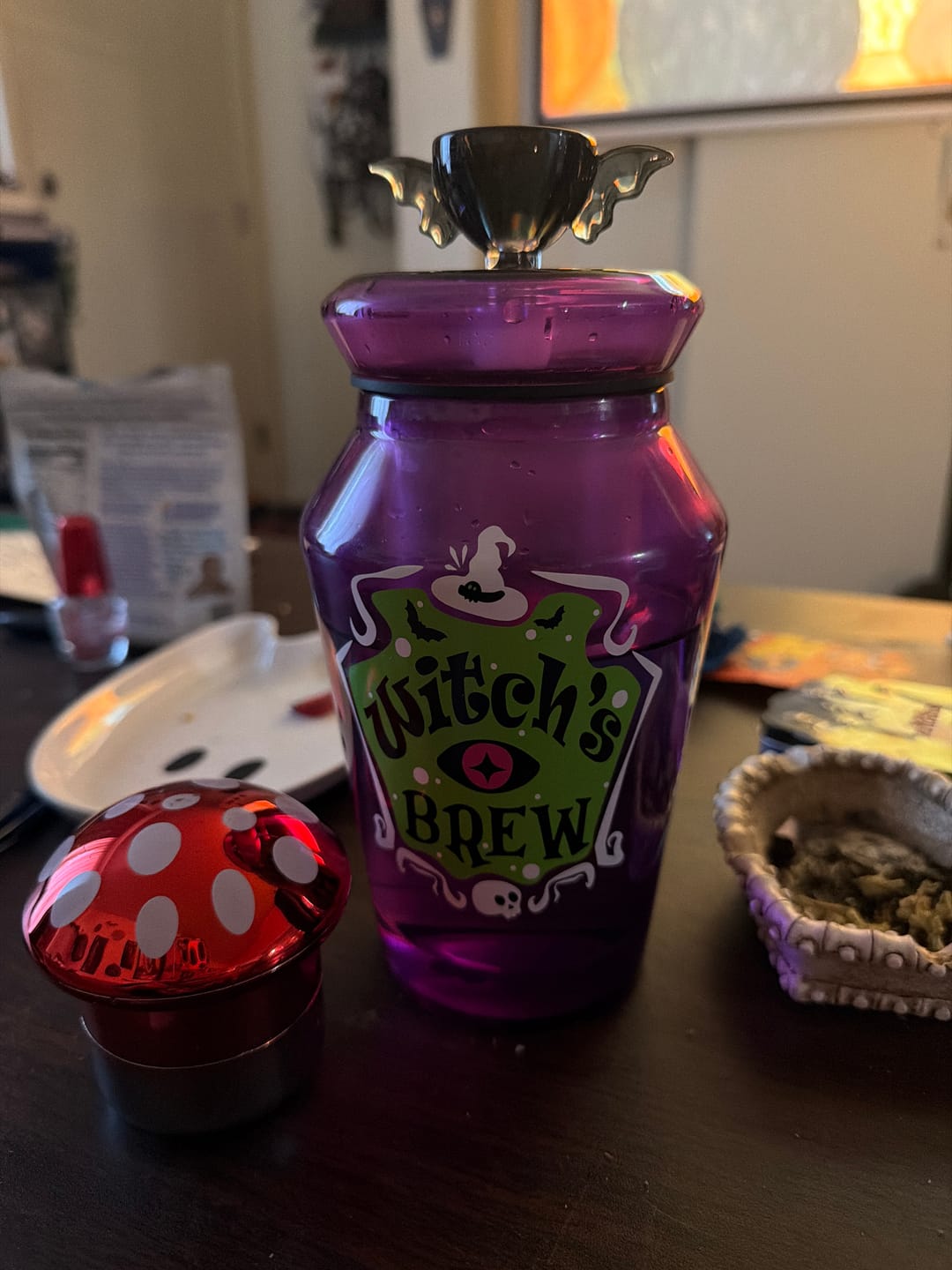 Customer photo review of Witch's Brew Gravity Bong (Limited Edition)