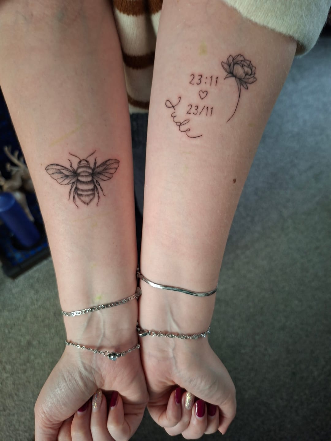 Customer photo review of TattooNumbx Numbing Cream