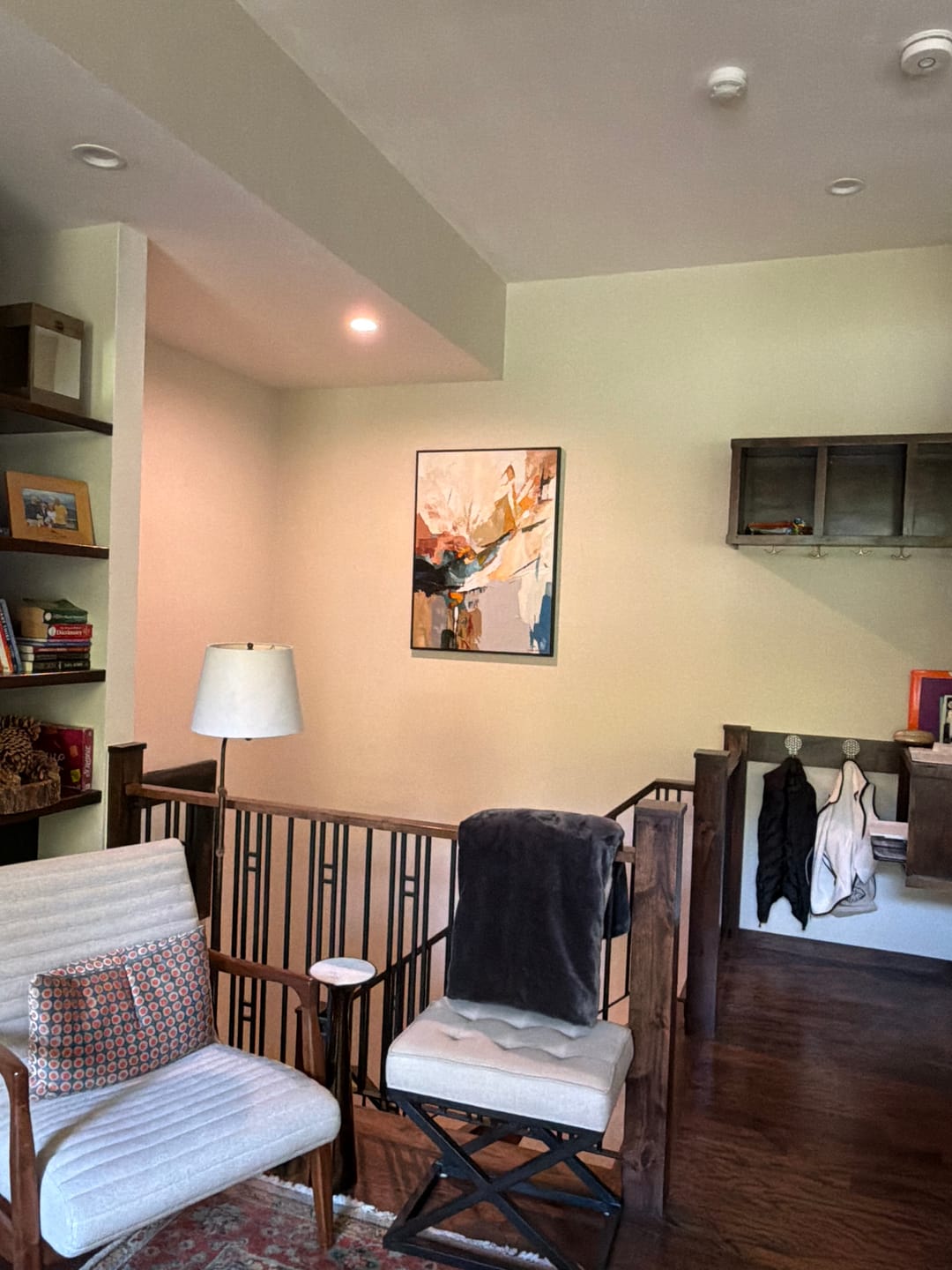 Customer photo review of Colorful Abstract Textured Painting Canvas #AT093