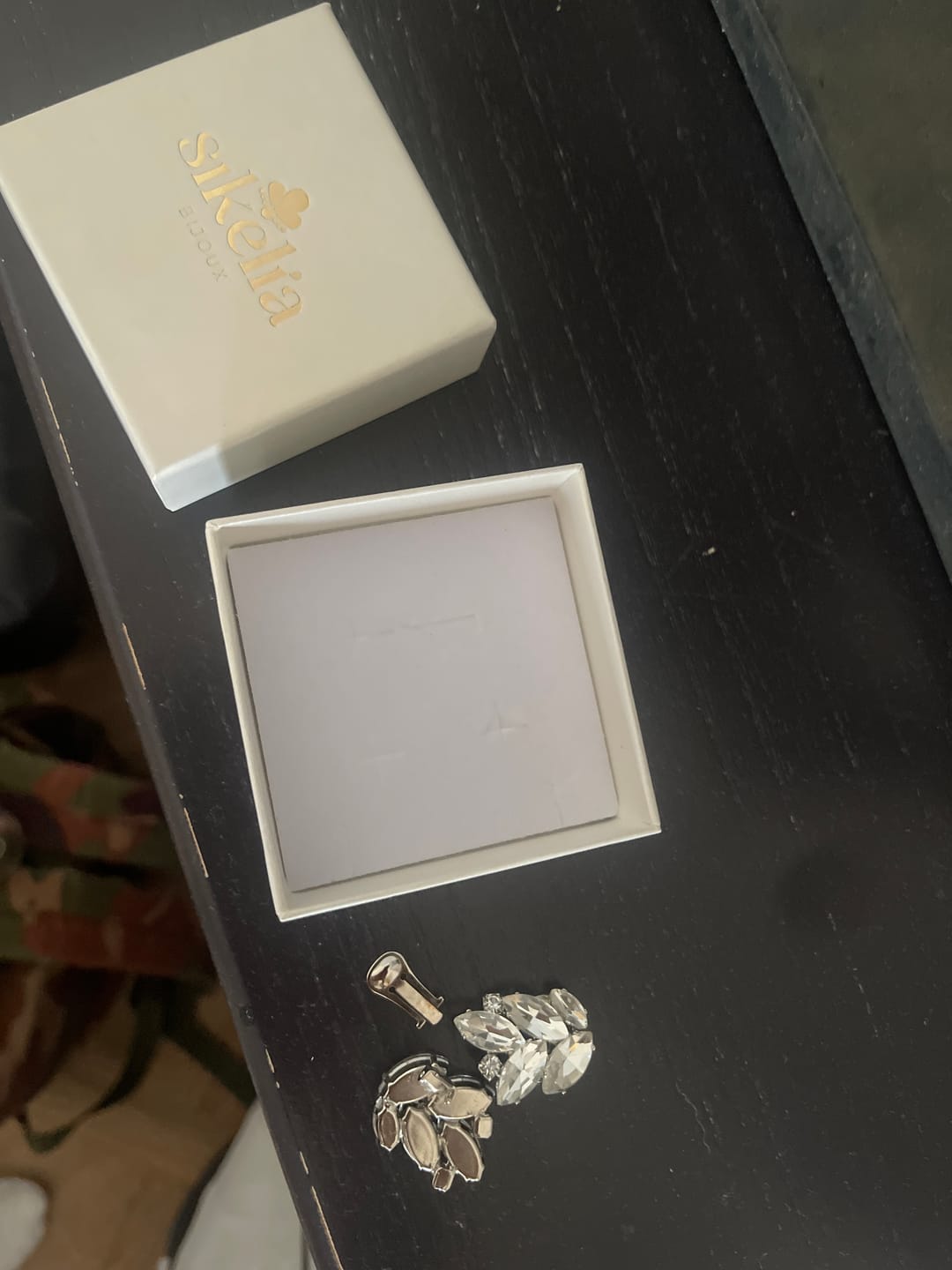 Customer photo review of Fenice (Orecchini Bride - Base Silver)
