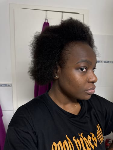 Customer photo review of TRÈS[S] GROWN - Hair Growth Spray
