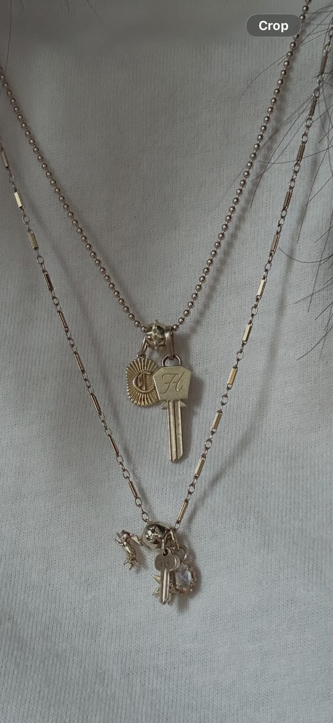 Customer photo review of 10K Spiky Spacer Bead