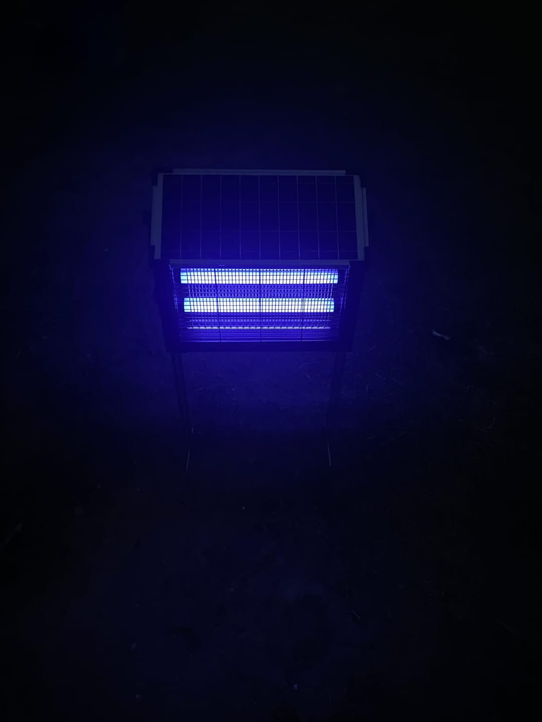 Customer photo review of GroundGuard Sentinel — Solar Bug Zapper