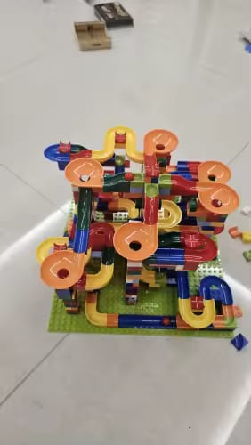 Customer photo review of City Race Run Building Blocks Set