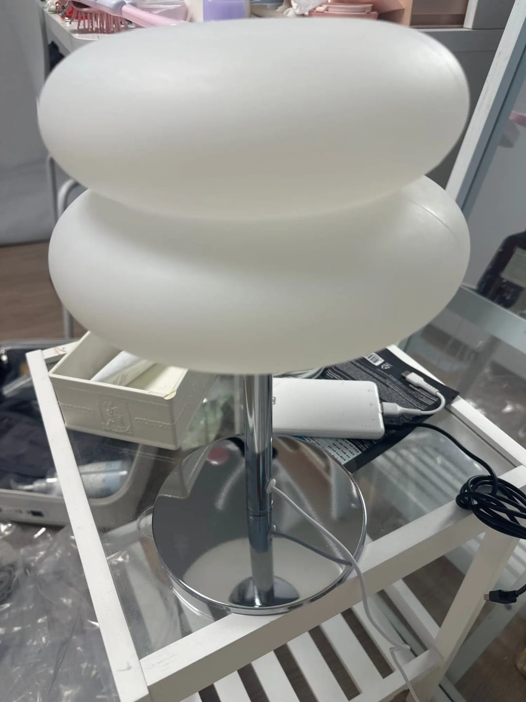 Customer photo review of USB Mushroom Lamp with 9 Brightness Levels