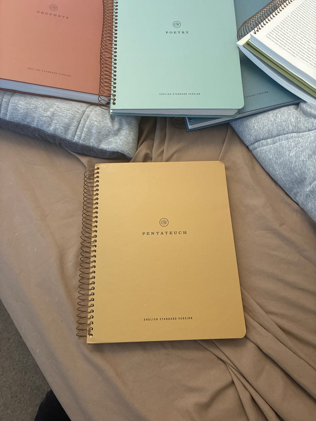 Customer photo review of Spiral Bible™ - ESV - Old Testament - Law