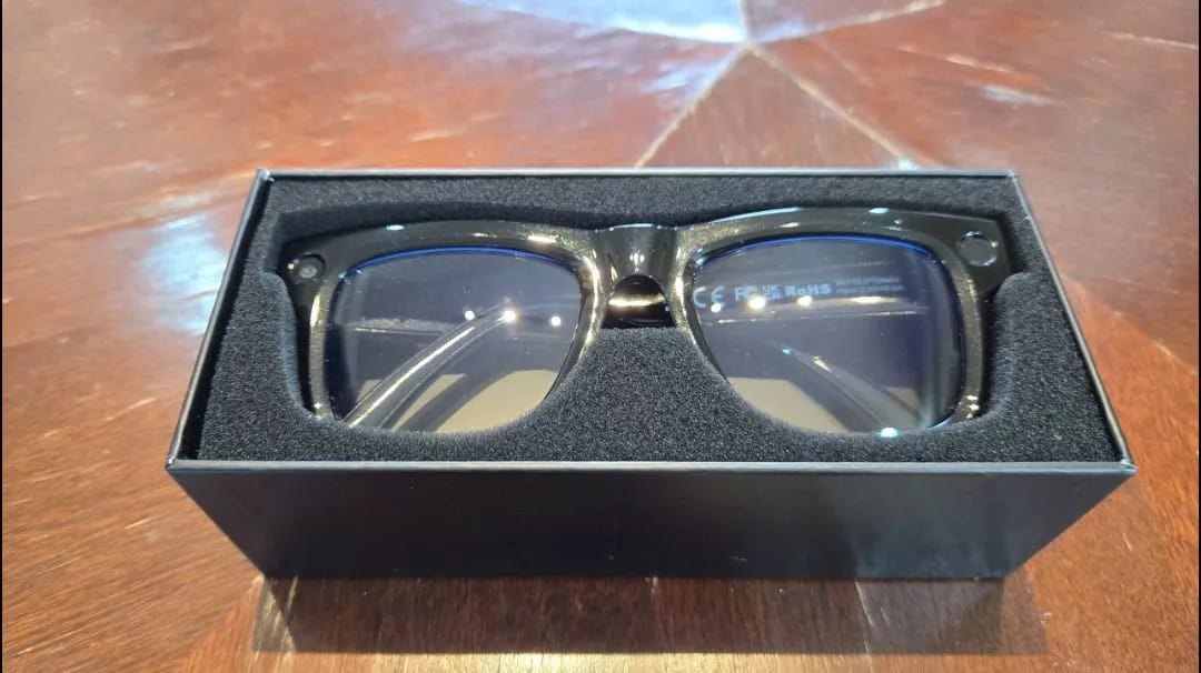 Customer photo review of AI Smart Sunglasses Camera with photochromic