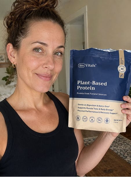 Customer photo review of Plant-Based Protein