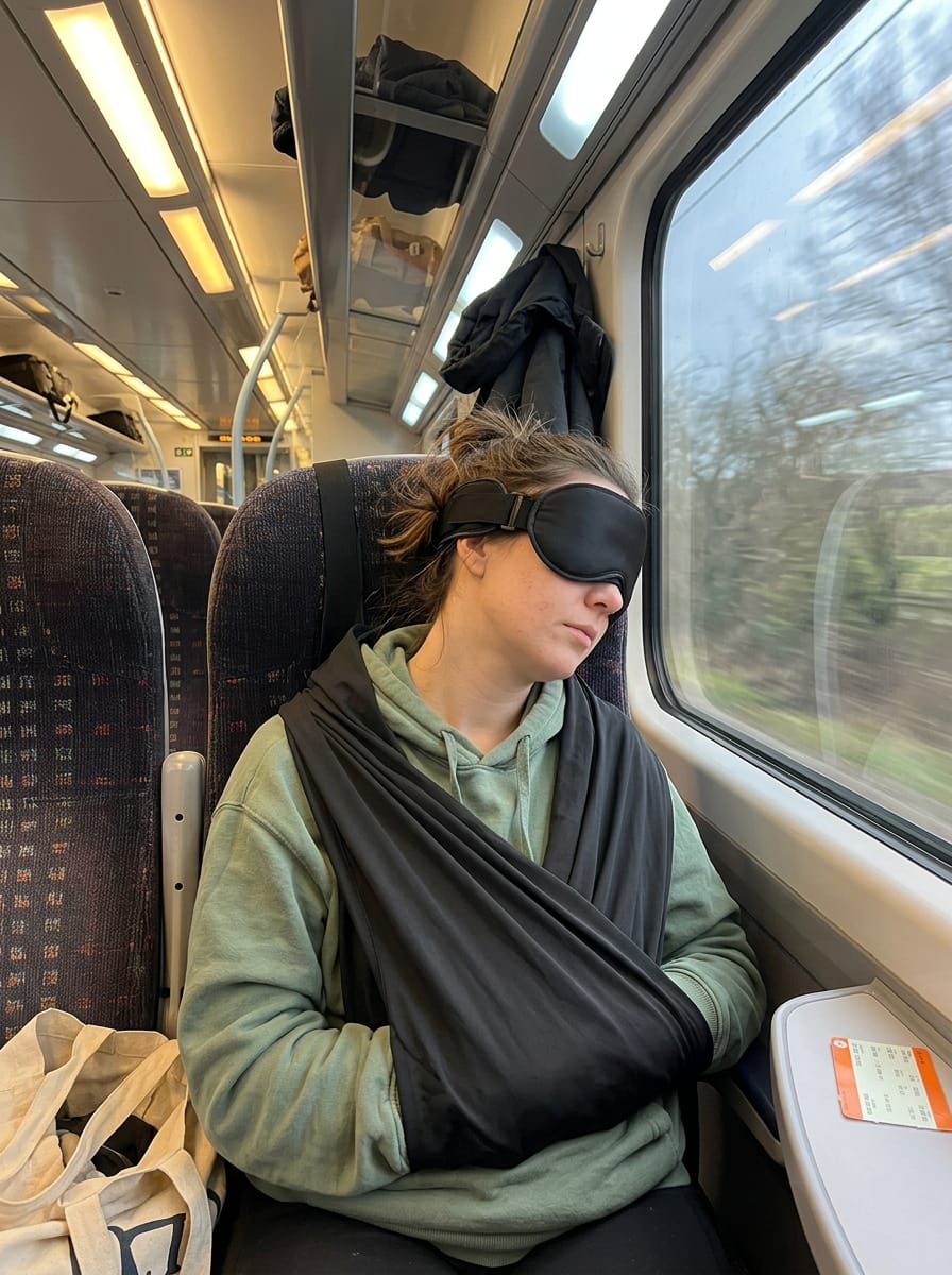 Customer photo review of Soft Landing™ Travel Sleep Set