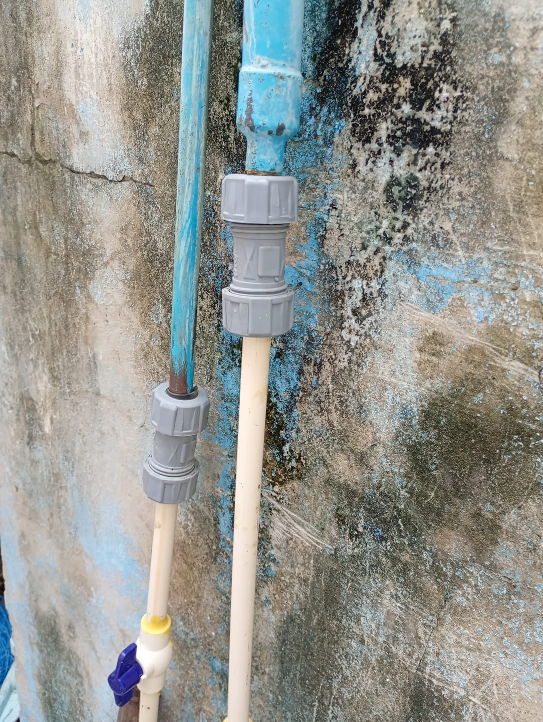 Customer photo review of Cople De Reparación Para Tubo 1/2 Crp-1 Rugo