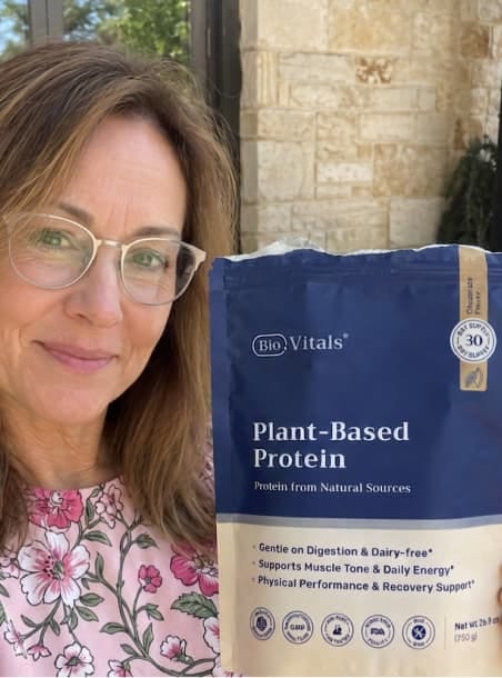 Customer photo review of Plant-Based Protein