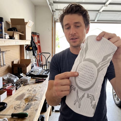 Customer photo review of MoveBrio - Rodillera Ajustable