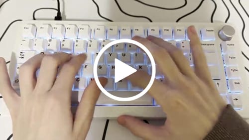 Customer video review of DrunkDeer A75 Pro - Wired Actuation Distance Adjustable HE Magnetic Switch Keyboard