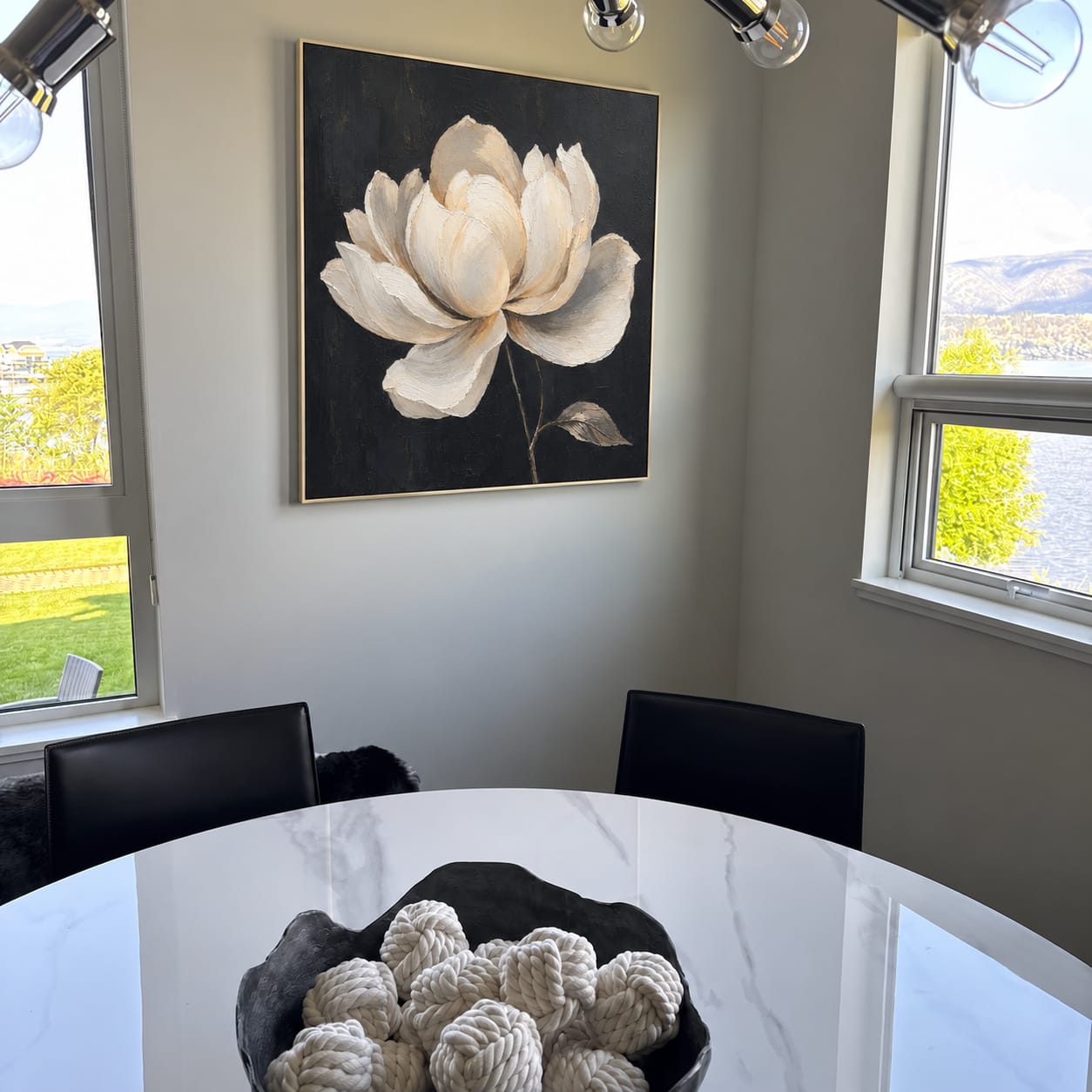 Customer photo review of Ivory Magnolia Wall Art