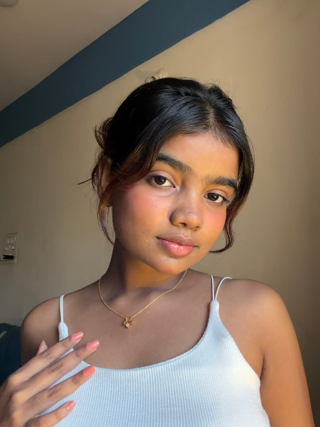 Customer photo review of Silver Libra Zodiac Pendant