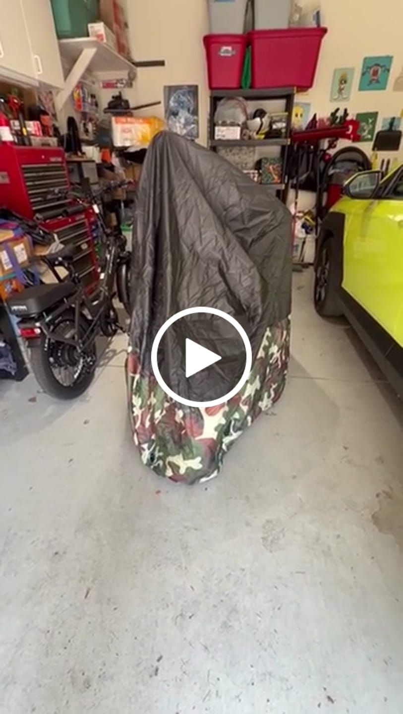 Customer video review of Motorcycle Cover