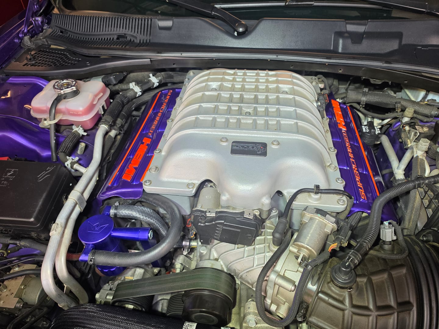 Customer photo review of Speedlogix Oil Catch Can 2015-2023 Challenger/Charger 6.2L