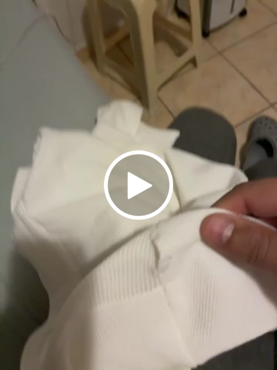 Customer video review of Camisa Polo Italiana Tricot Branca