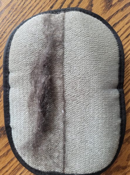 Customer photo review of Guante adiós pelos