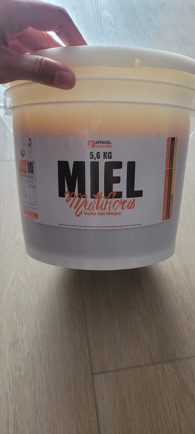 Customer photo review of Balde Miel Multiflora Valle del Maipo 5,6Kg