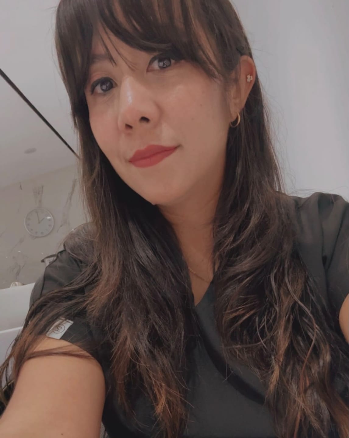 Customer photo review of Piercing Estrellas Rosca Plana