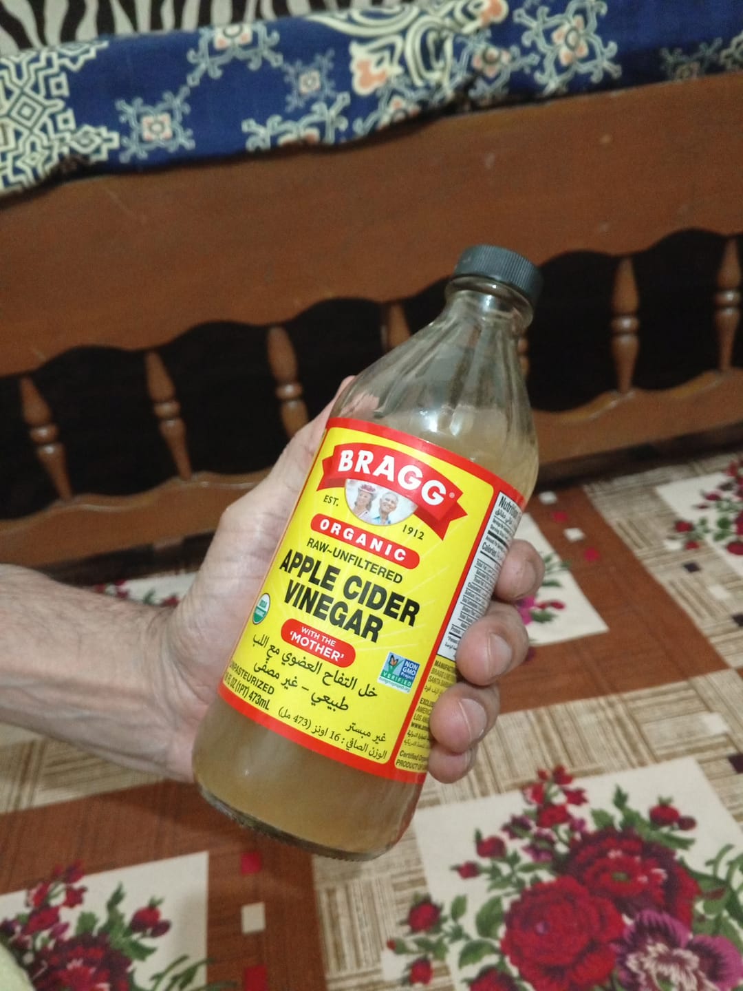 Customer photo review of Organic Apple Cider Vinegar