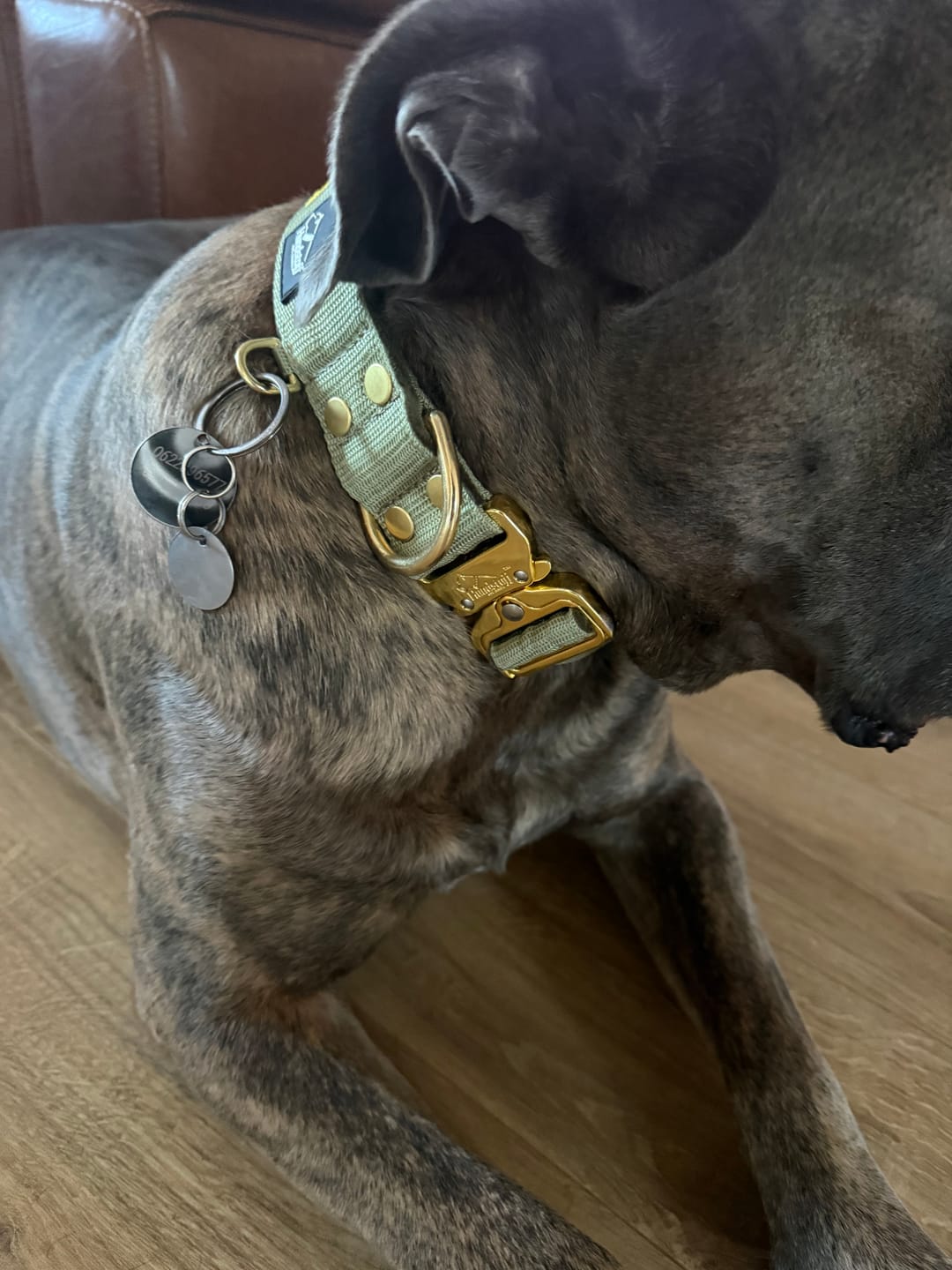 Customer photo review of Extreme Buckle med namn